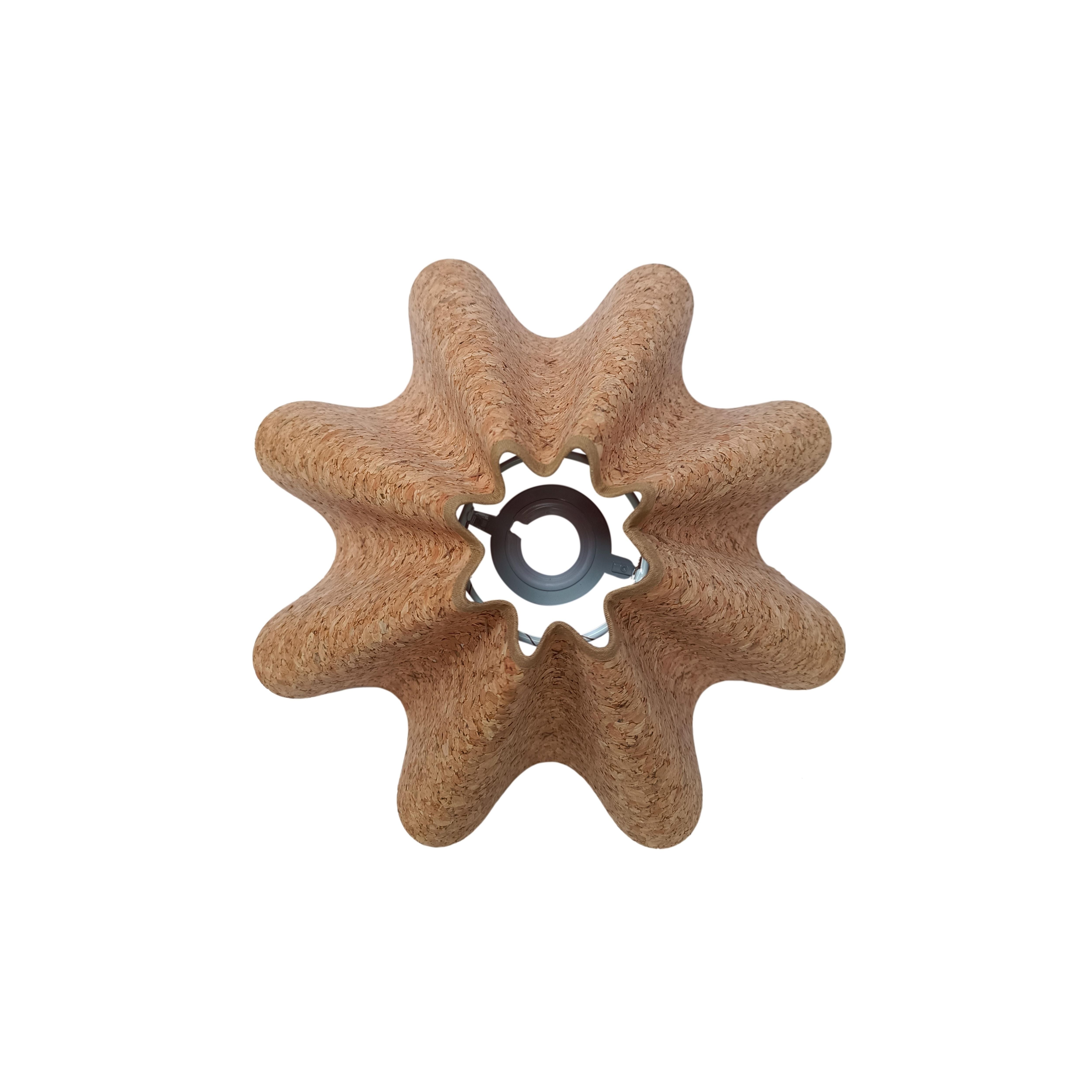 Baby Wavy Lampshade in Cork A Considered Space x Munro and Kerr