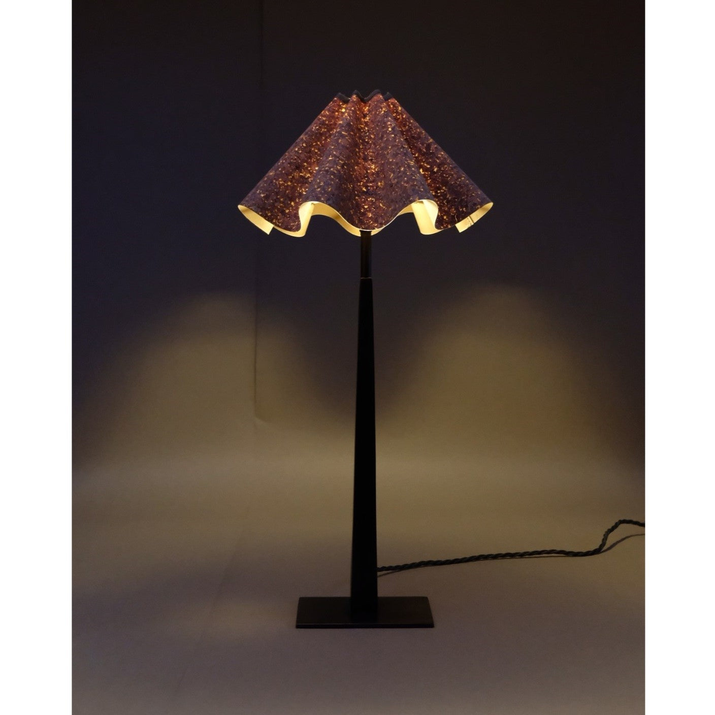 Baby Wavy Lampshade in Cork A Considered Space x Munro and Kerr