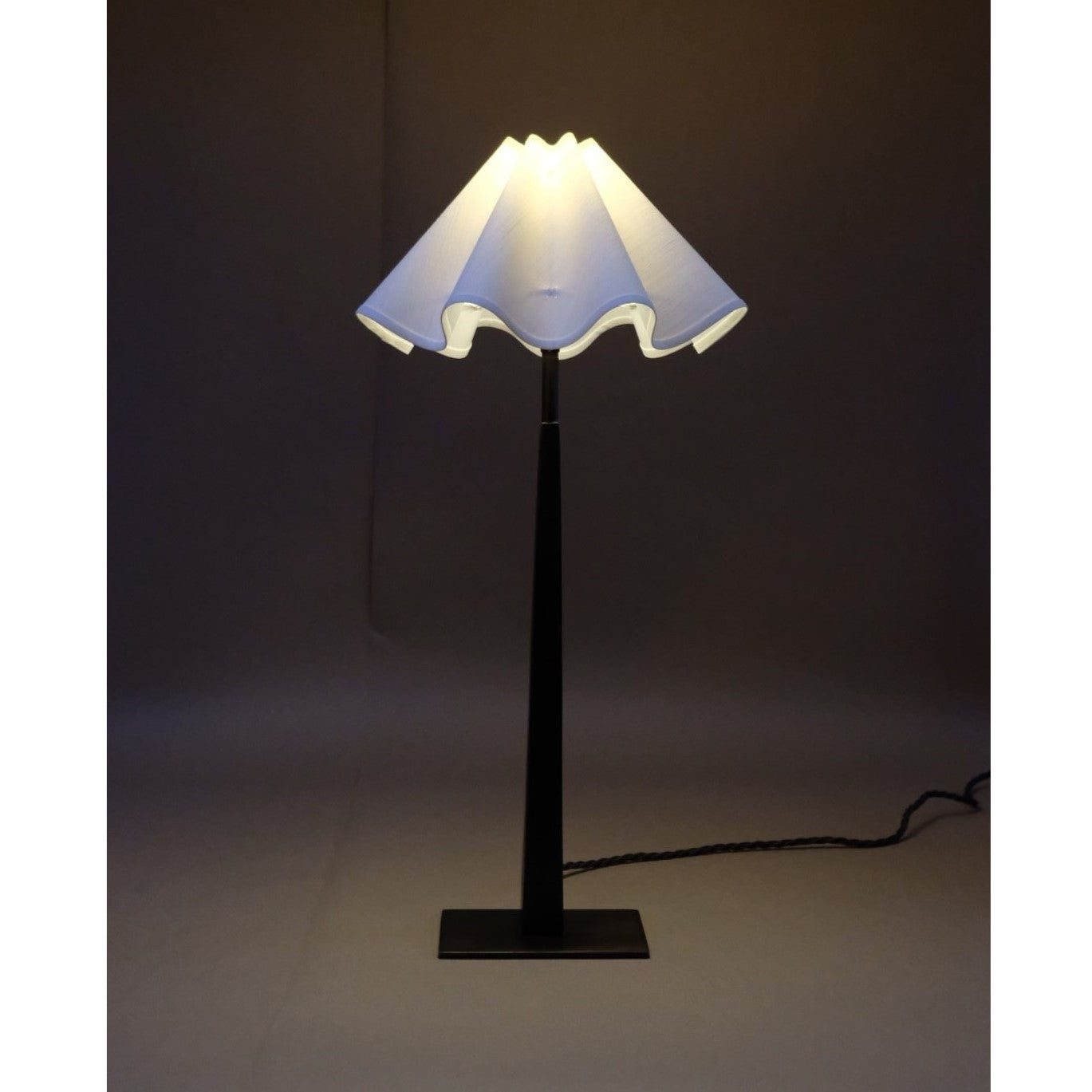 Baby Wavy Lampshade in Off White Cotton A Considered Space x Munro and Kerr