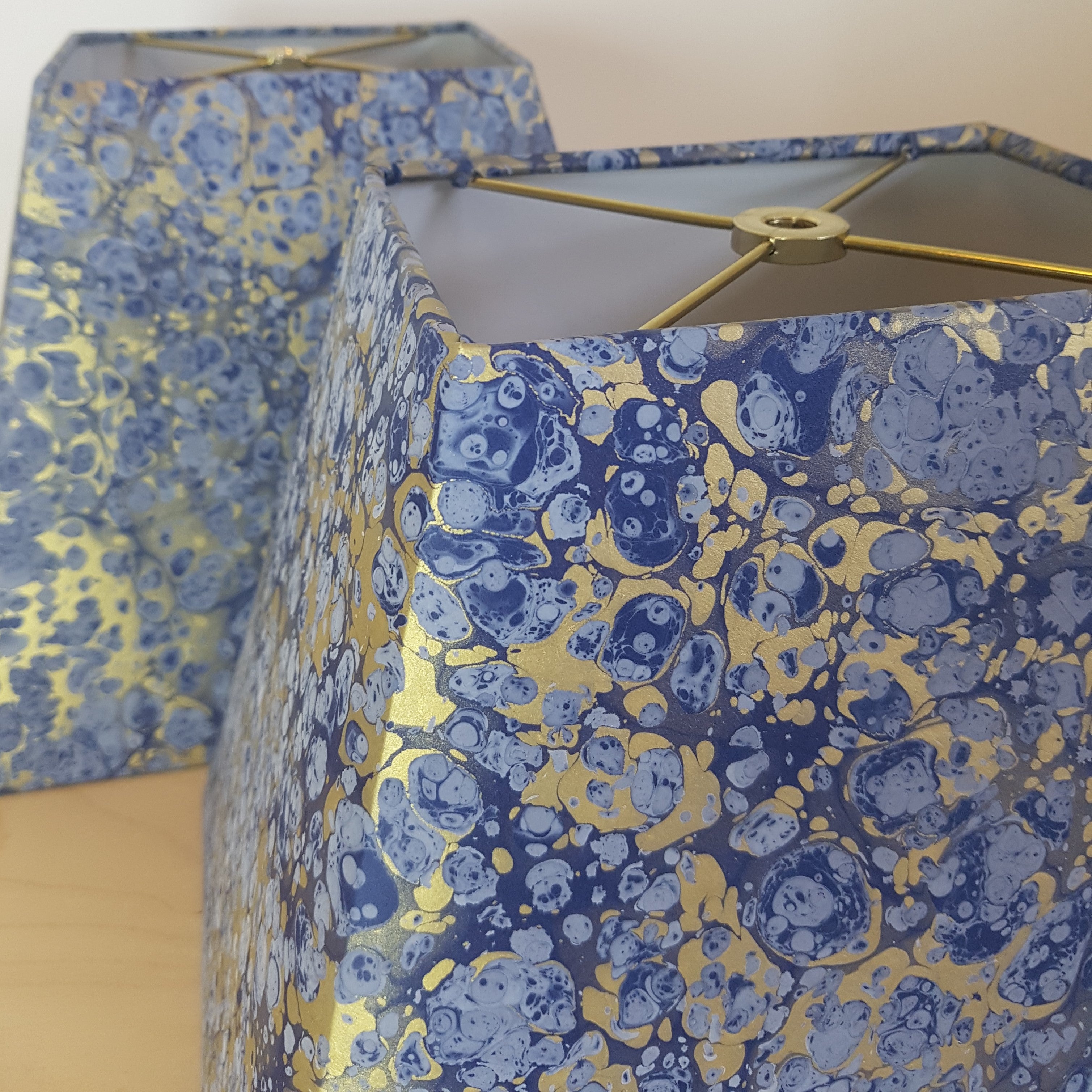 Bespoke Lampshade MK (Blue #03)