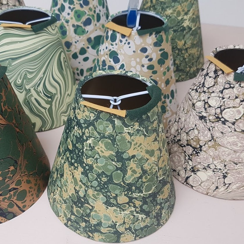 Bespoke Lampshade NG (Greens #01,02,03 New #01, Stone #02)