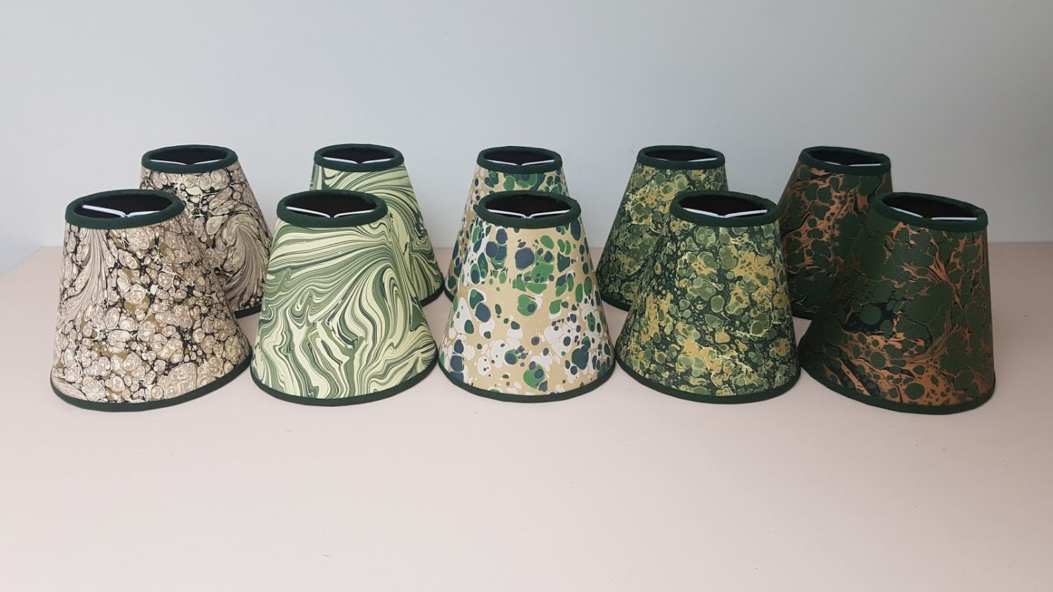 Bespoke Lampshade NG (Greens #01,02,03 New #01, Stone #02)