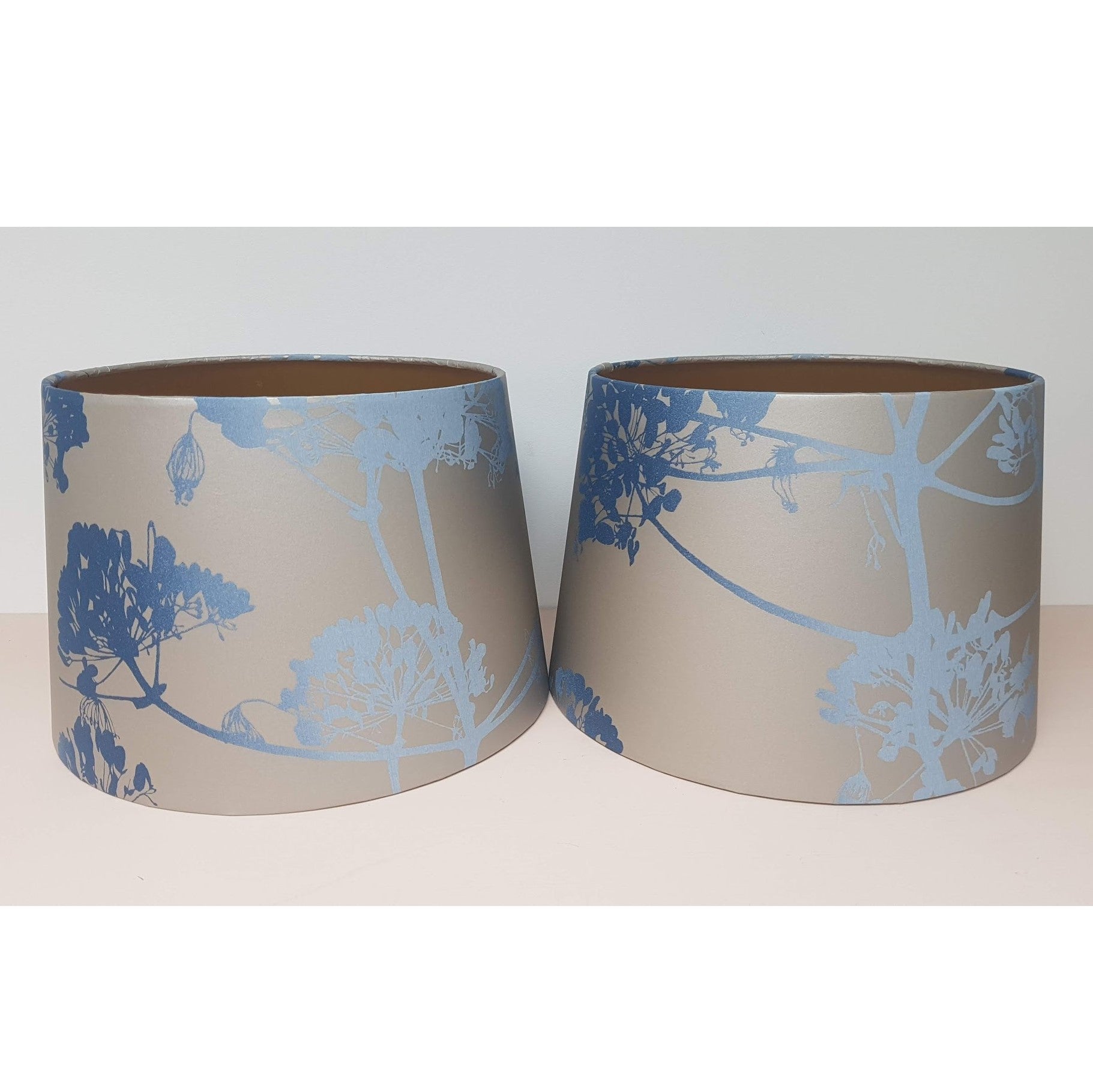 Customers Own Material Tapered Drum Lampshade