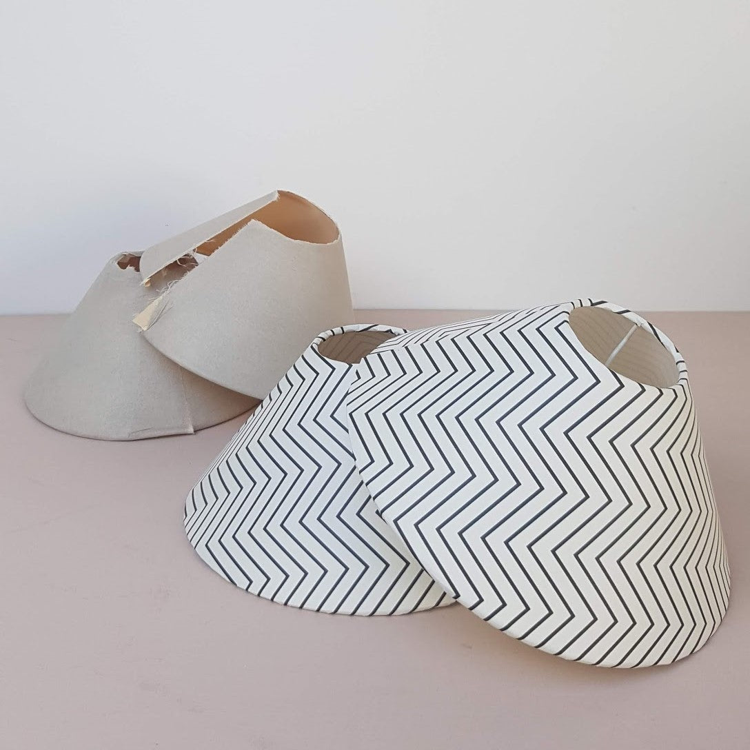 Bespoke Lampshade EH (Black/White #02)