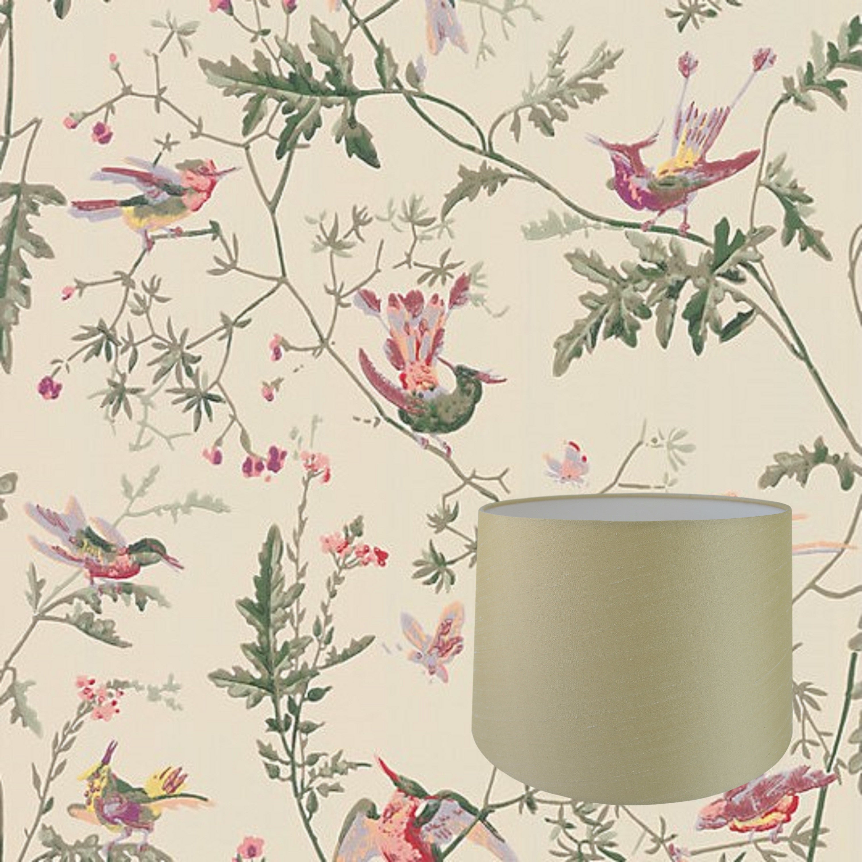 Customers Own Material Tapered Drum Lampshade