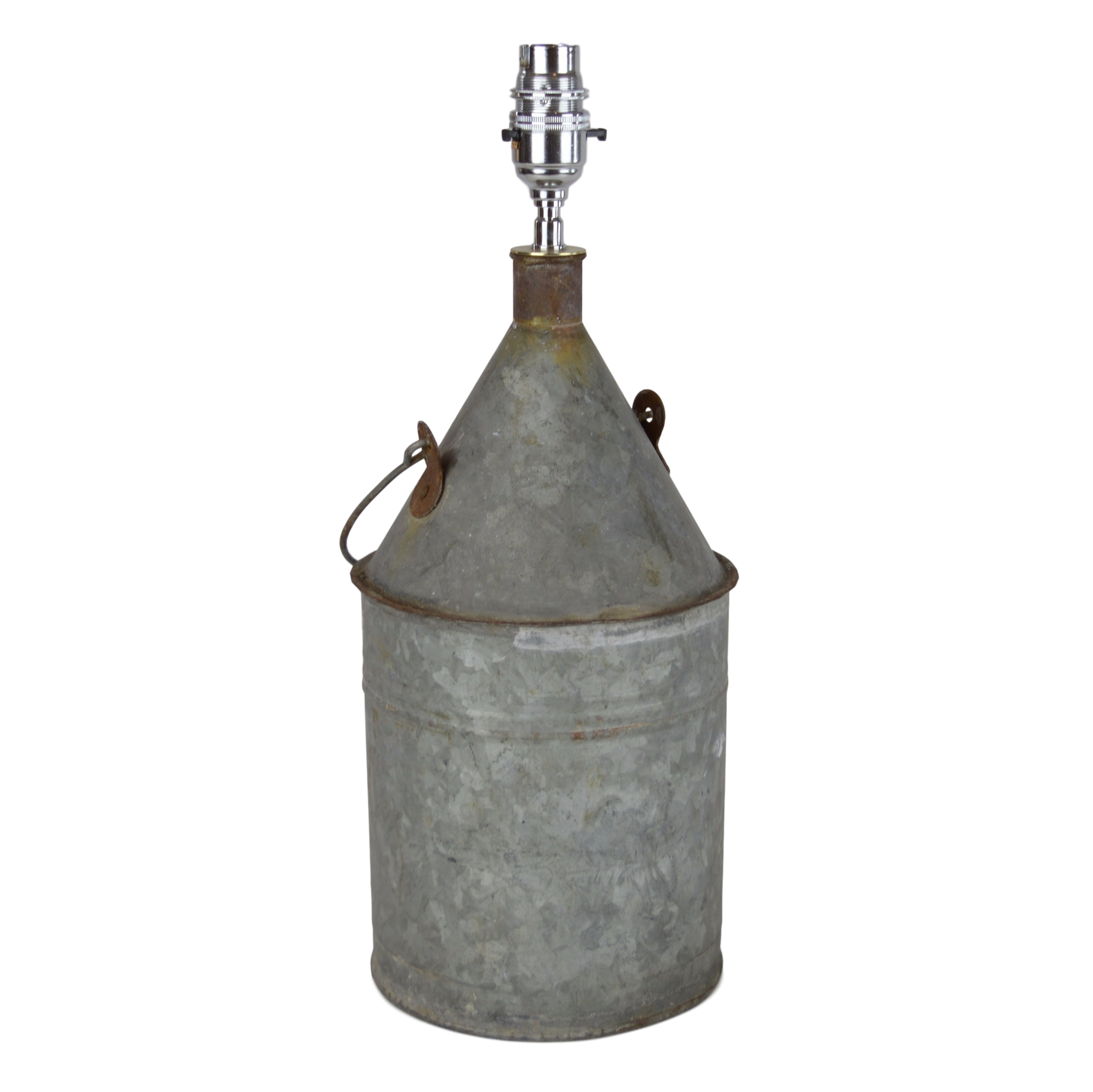 Vintage. Converted Oil Can Lamp Base