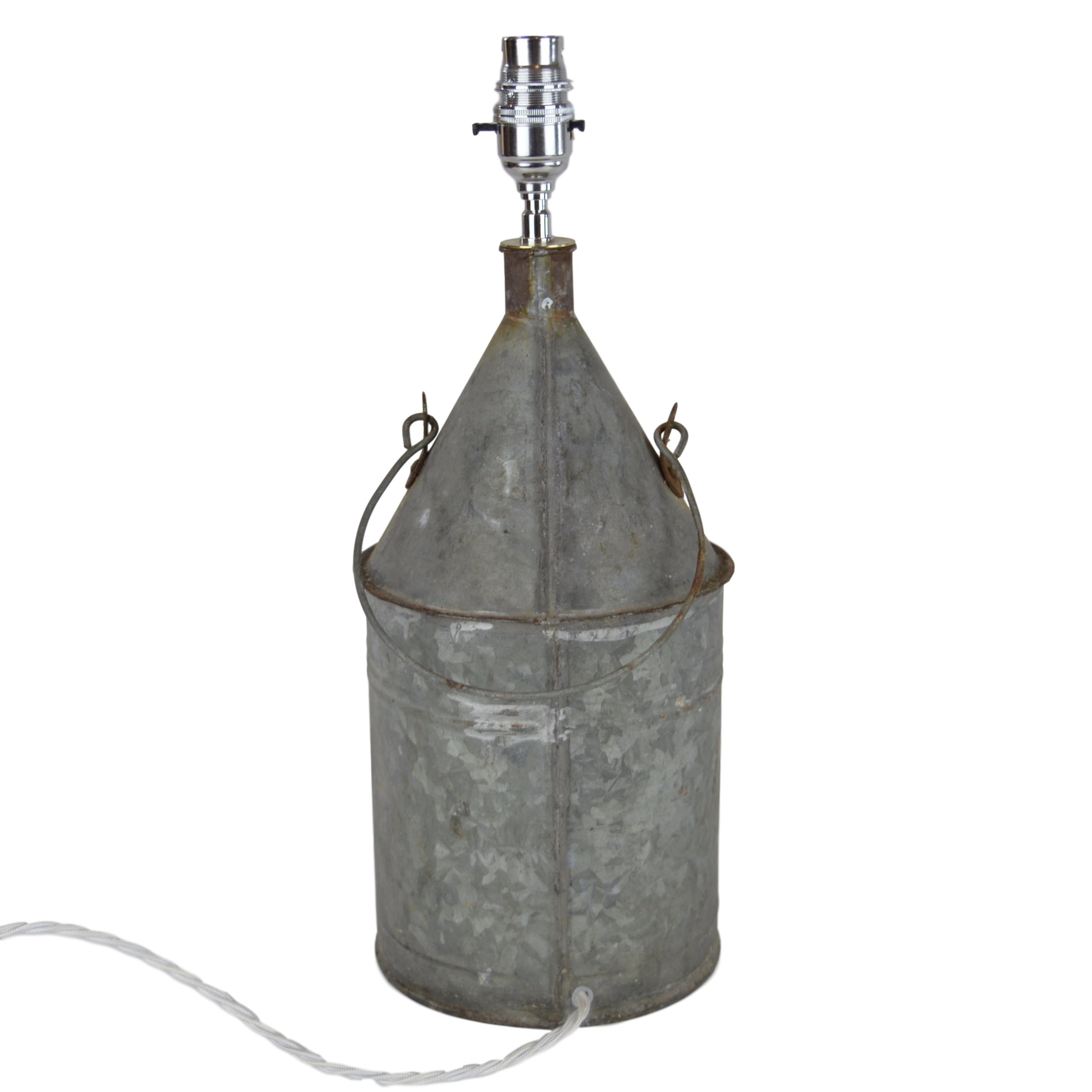 Vintage. Converted Oil Can Lamp Base