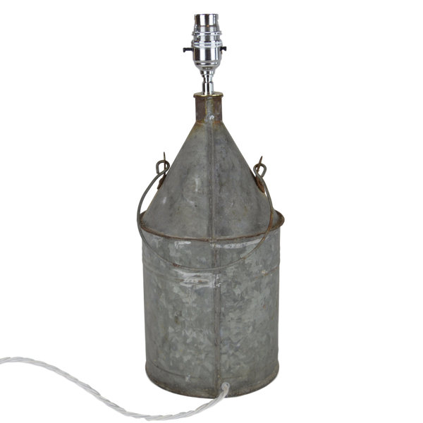 Vintage. Converted Oil Can Lamp Base Munro and Kerr