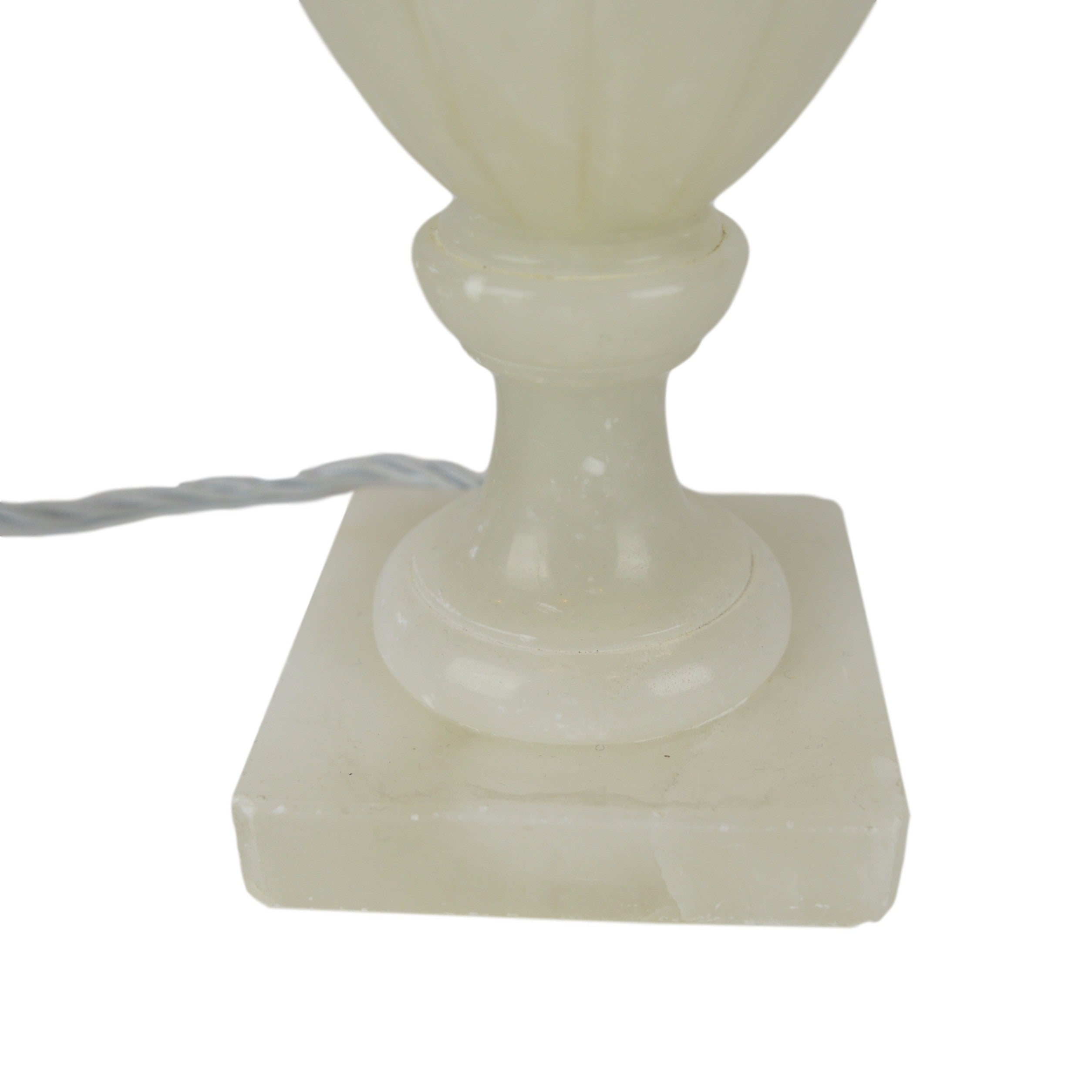 Munro and Kerr alabaster lamp base