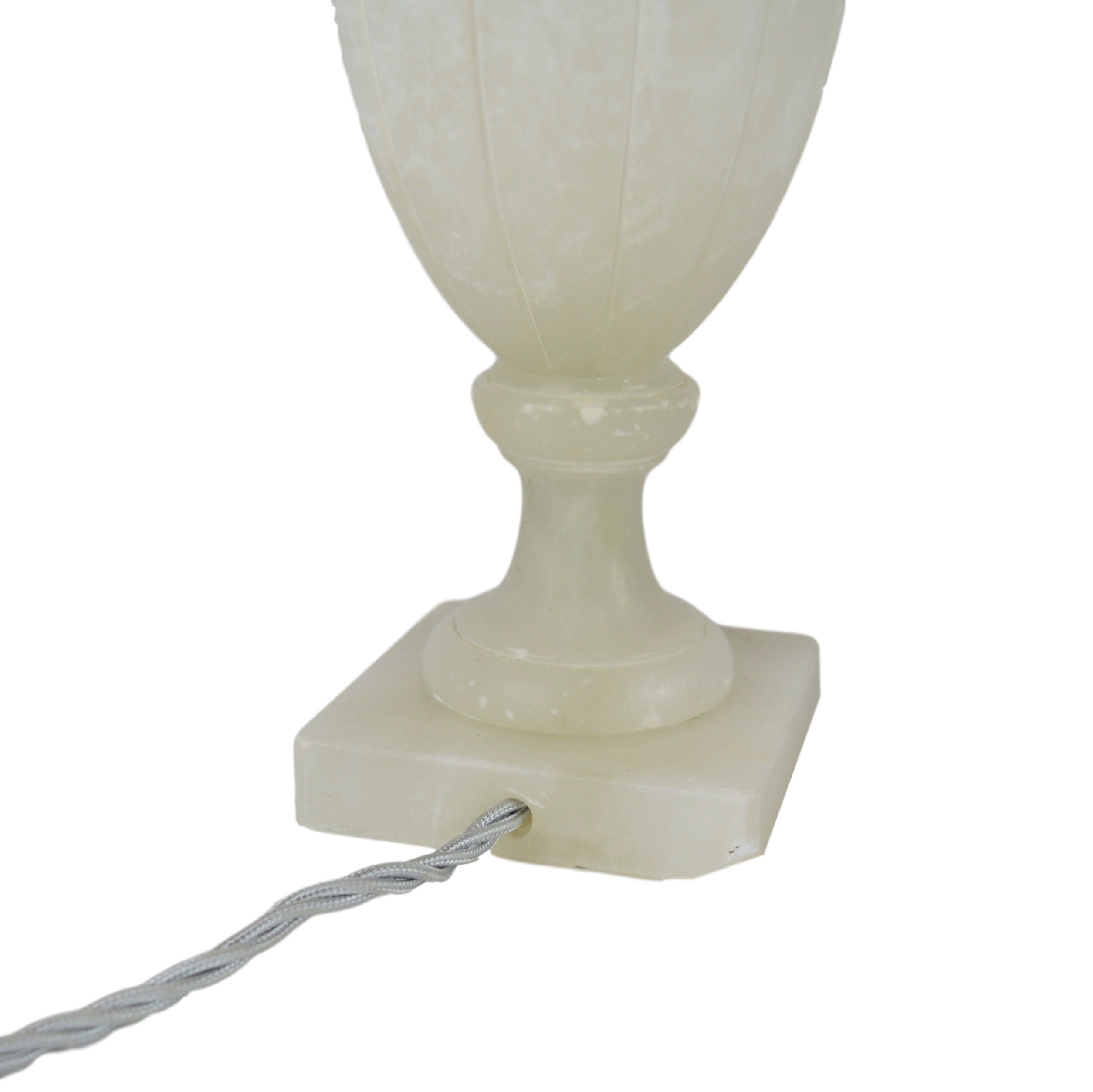 Munro and Kerr alabaster lamp base