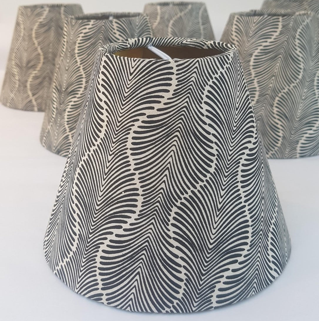 Monochrome #03 Printed Paper Wall Lampshade