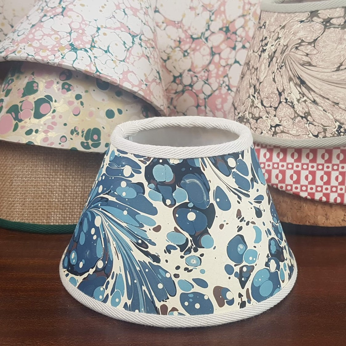 Bespoke Lampshade CB (Blue #04)