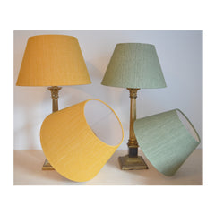 Munro and Kerr customers own material linen empire lampshade